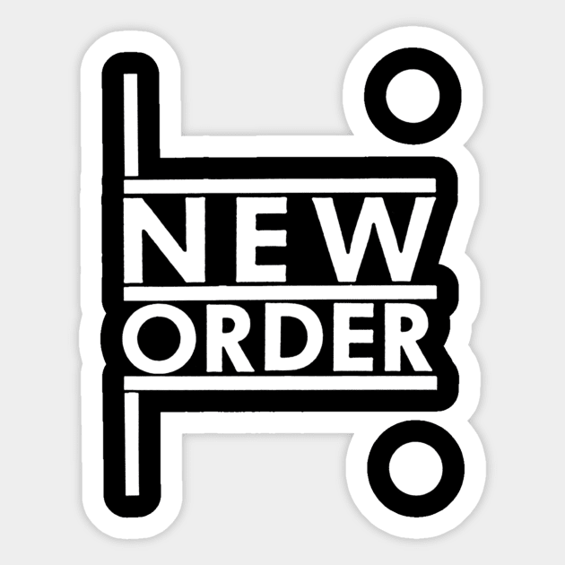 New O Sticker by C'antTellMeNothing Arts